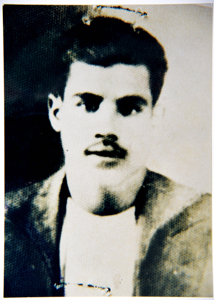 A portrait of Ibraheem Abu Dayye