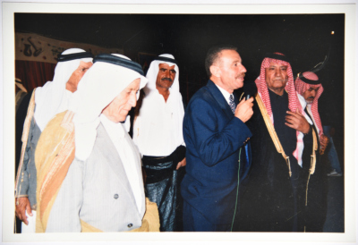A Photograph of a Tribal Conciliation Session Held in the town of Sa