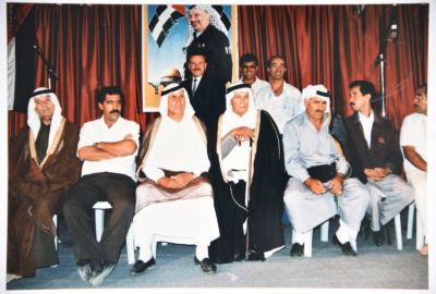 A Photograph of a Tribal Conciliation Session Held in Sa