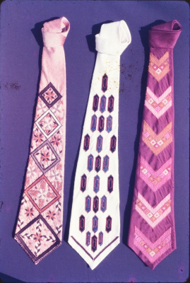 Handmade Embroidery Products by the Association for the Development of Palestinian Camps (INAASH) 