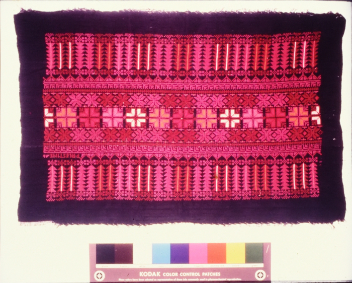 Handmade Embroidery Products by the Association for the Development of Palestinian Camps (INAASH) 