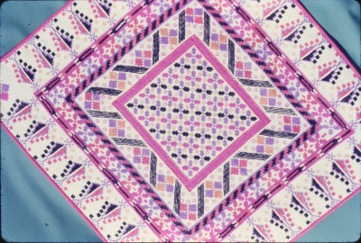 Handmade Embroidery Products by the Association for the Development of Palestinian Camps (INAASH) 