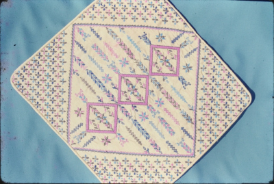 Handmade Embroidery Products by the Association for the Development of Palestinian Camps (INAASH) 