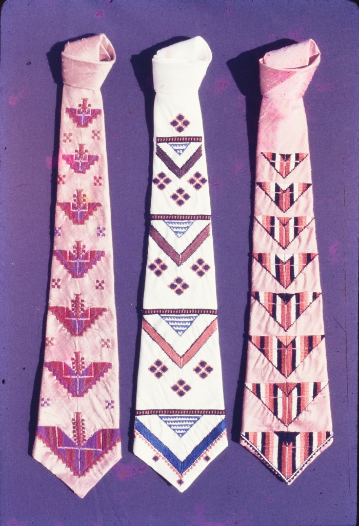 Handmade Embroidery Products by the Association for the Development of Palestinian Camps (INAASH) 