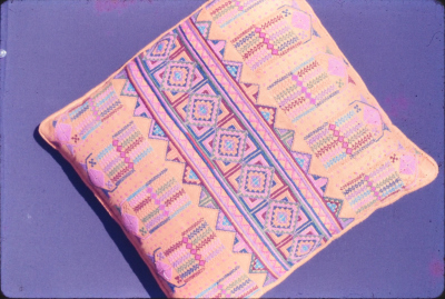 Handmade Embroidery Products by the Association for the Development of Palestinian Camps (INAASH) 
