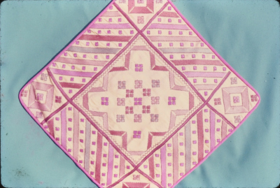 Handmade Embroidery Products by the Association for the Development of Palestinian Camps (INAASH) 