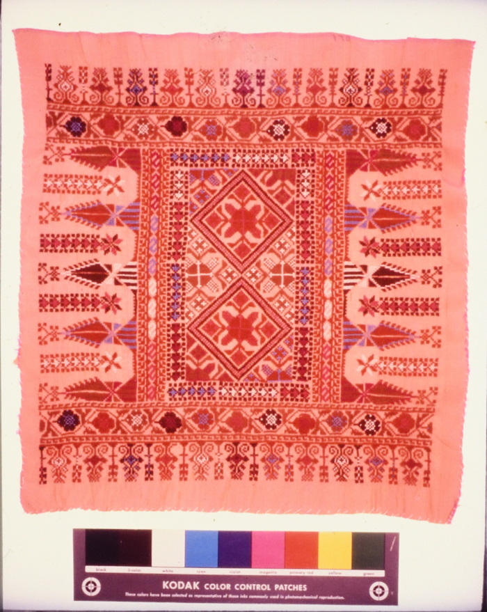 Handmade Embroidery Products by the Association for the Development of Palestinian Camps (INAASH) 