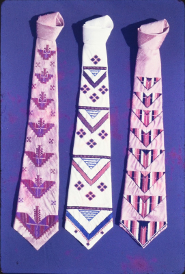 Handmade Embroidery Products by the Association for the Development of Palestinian Camps (INAASH) 