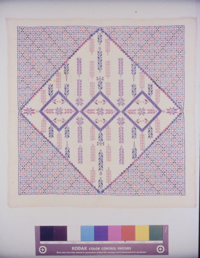 Handmade Embroidery Products by the Association for the Development of Palestinian Camps (INAASH) 