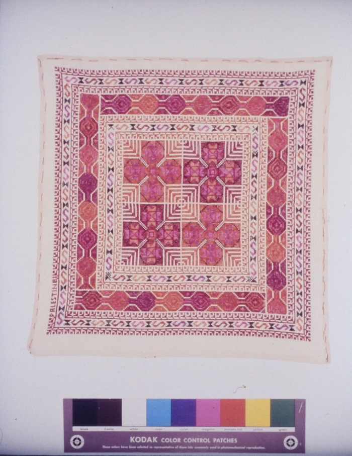 Handmade Embroidery Products by the Association for the Development of Palestinian Camps (INAASH) 