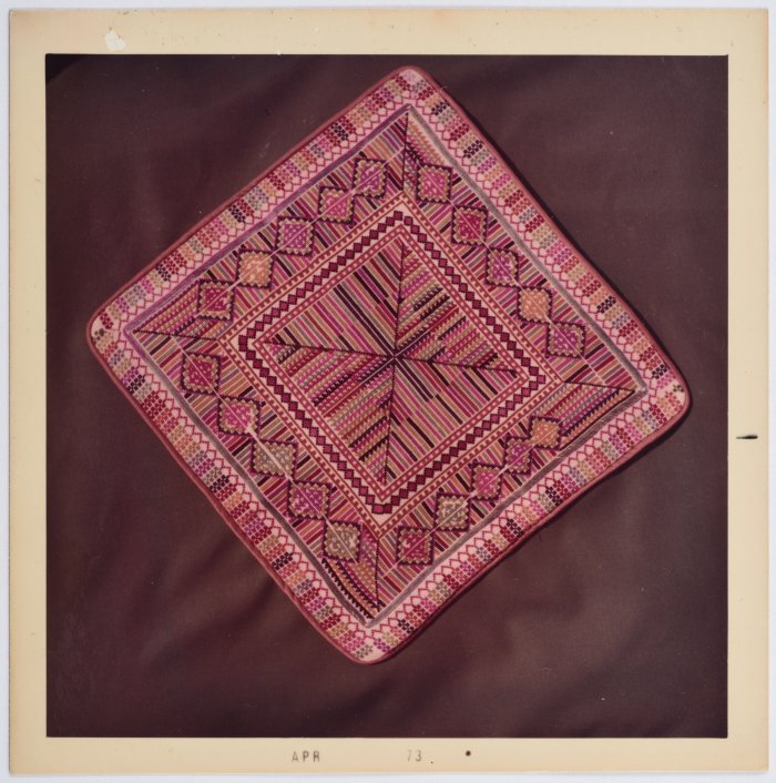 Handmade Embroidery Products by the Association for the Development of Palestinian Camps (INAASH) 