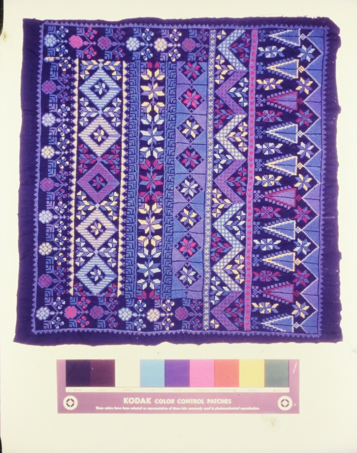 Handmade Embroidery Products by the Association for the Development of Palestinian Camps (INAASH) 