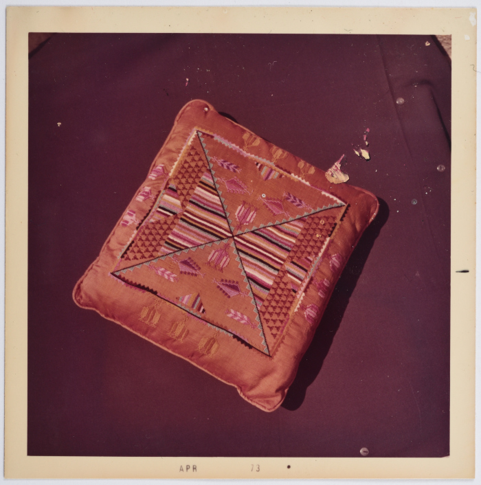 Handmade Embroidery Products by the Association for the Development of Palestinian Camps (INAASH) 