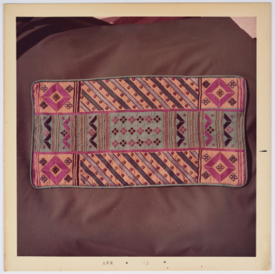 Handmade Embroidery Products by the Association for the Development of Palestinian Camps (INAASH) 