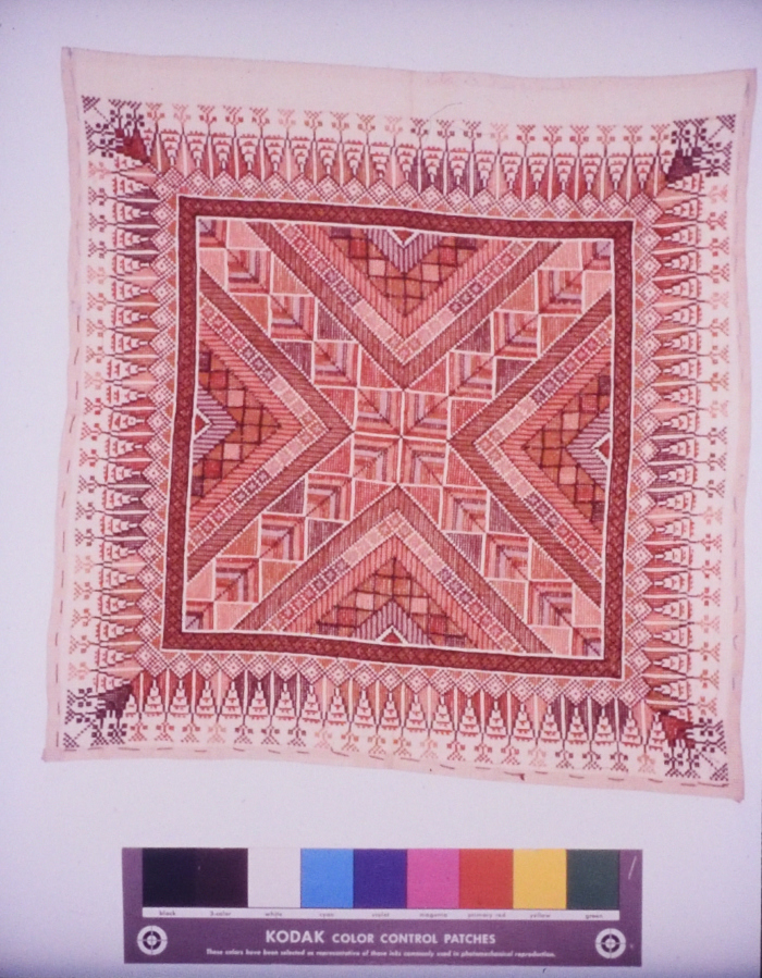 Handmade Embroidery Products by the Association for the Development of Palestinian Camps (INAASH) 