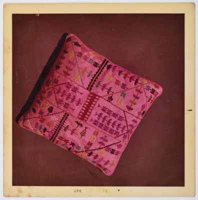 Handmade Embroidery Products by the Association for the Development of Palestinian Camps (INAASH) 
