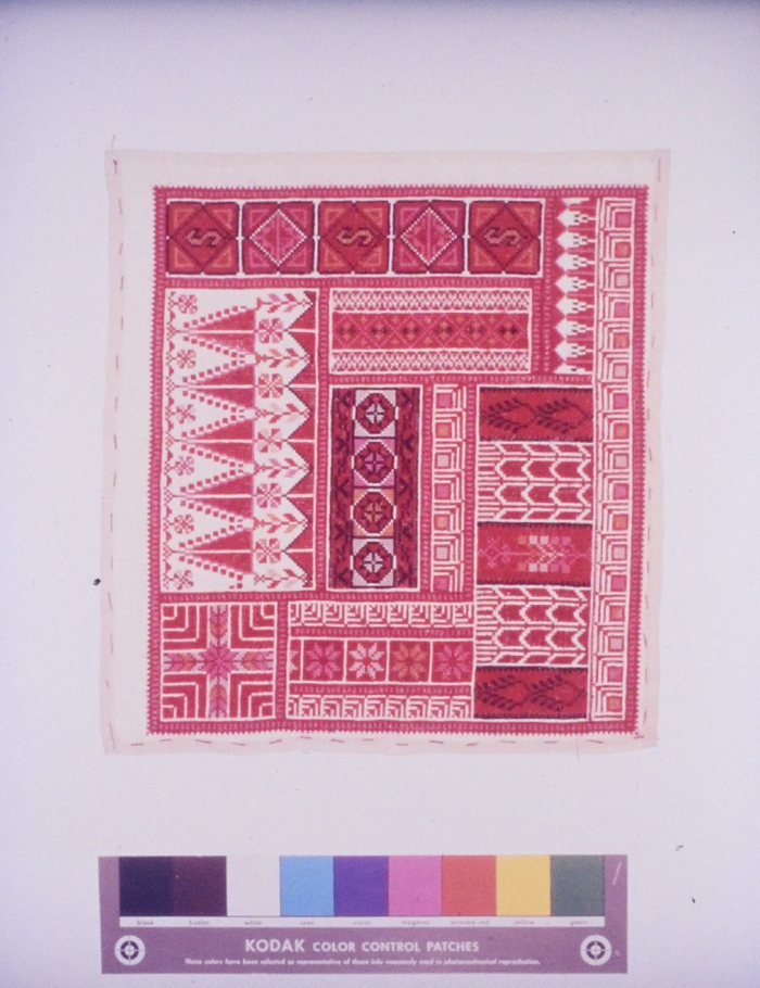 Handmade Embroidery Products by the Association for the Development of Palestinian Camps (INAASH) 