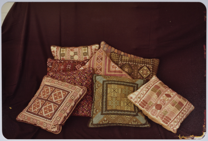 Handmade Embroidery Products by the Association for the Development of Palestinian Camps (INAASH) 
