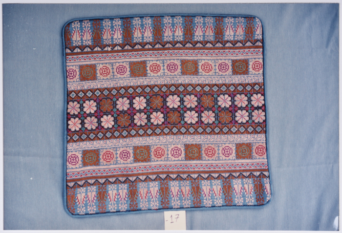 Handmade Embroidery Products by the Association for the Development of Palestinian Camps (INAASH) 
