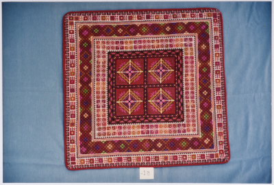 Handmade Embroidery Products by the Association for the Development of Palestinian Camps (INAASH) 