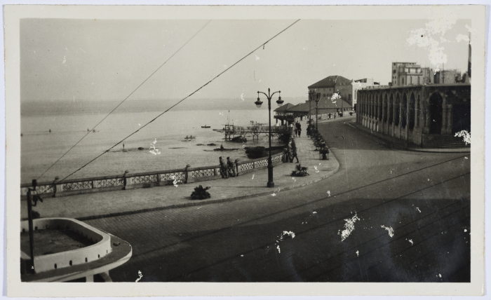 صورة من ساحل بيروت، 1930-50
