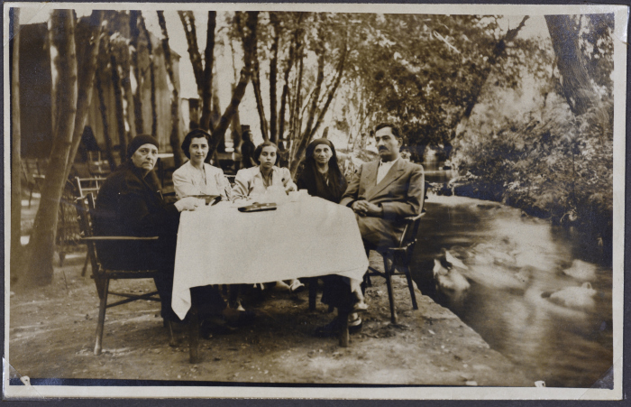 Members of al-Alami Family During a Trip 