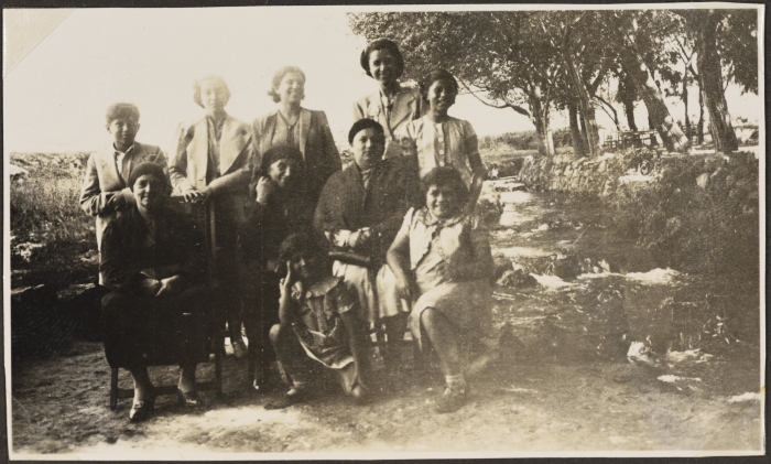 Members of al-Alami Family During a Trip 
