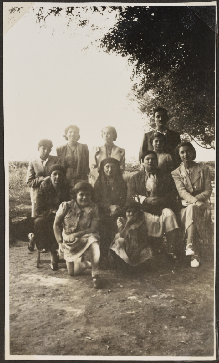 Members of al-Alami Family During a Trip 