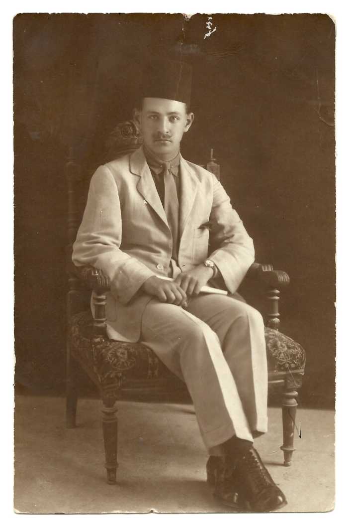 توفيق رأفت الحسيني، دمشق، 1919- 1920 