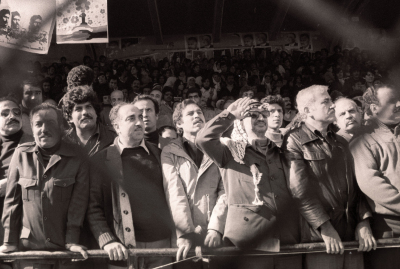 Leaders of the PLO during the "Revolution celebrations"