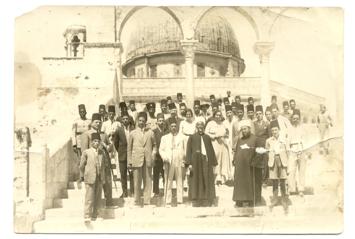 زيارة وفد عربي إلى المسجد الأقصى، 1930- 1939