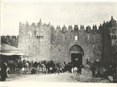  باب العامود-القدس، مطلع القرن العشرين