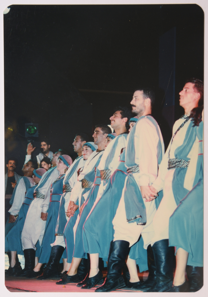 Folk Arts band at the Palestine International Festival at Birzeit University "Zogared"