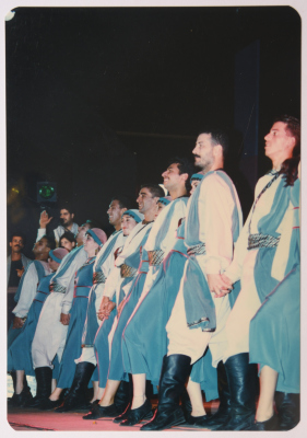 Folk Arts band at the Palestine International Festival at Birzeit University "Zogared"