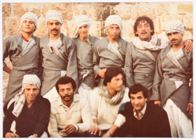 El-Funoun Palestinian Popular Dance Troupe in Dabkeh Competition in Bethlehem