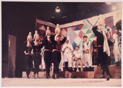 El-Funoun Palestinian Popular Dance Troupe at the Children