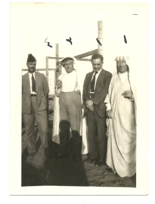 Nori al-Saeed Visiting the Sarafand Detention Centre, 1936