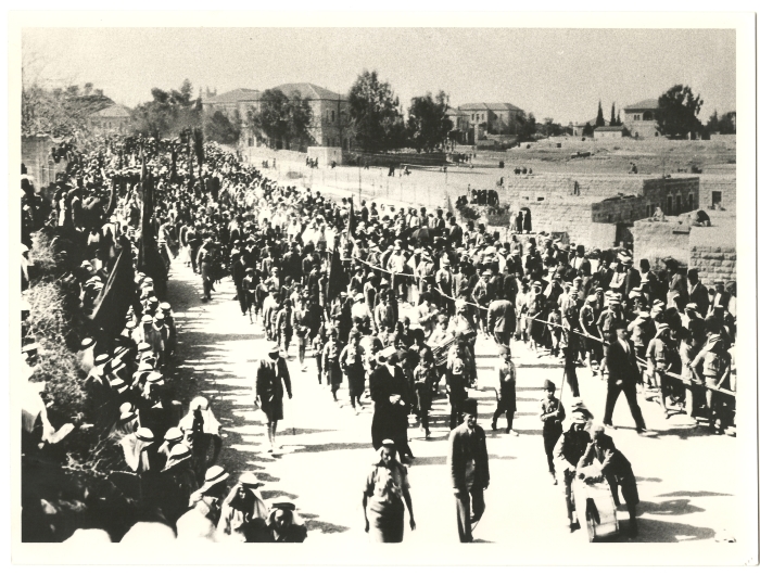 جنازة موسى كاظم الحسيني، 1934