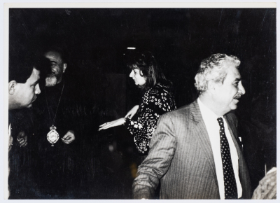 Tawfiq Zayyad During a Visit to Athens
