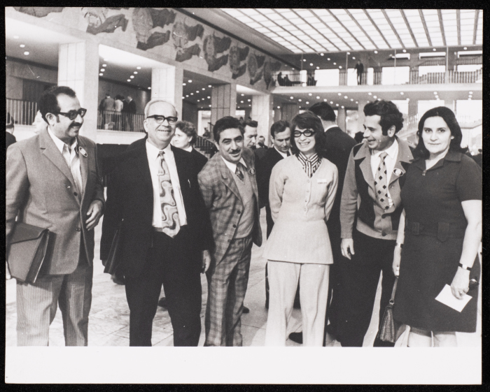 Tawfiq Zayyad During His Study in Moscow