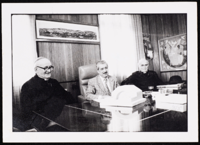 Tawfiq Zayyad Welcomes a Patriarch in the City of Nazareth