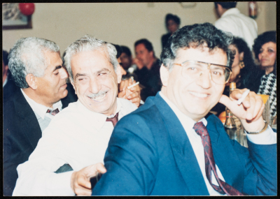 Tawfiq Zayyad Accompanied by Samih el-Qasem and Hashem Mahamid