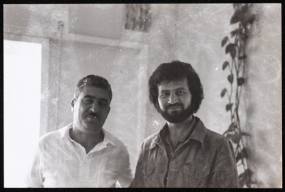 Tawfiq Zayyad and Samih el-Qasem