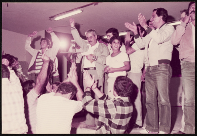 Announcing the Results of the Nazareth Municipal Elections, 1983
