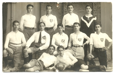The Football Team of the English College, Jerusalem, 1921