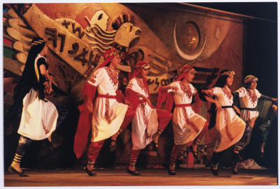 El-Funoun Baraem Performing at Ramallah First Group (Sareyyet Ramallah)