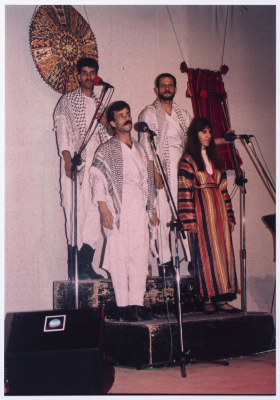A Glimpse of Dance Performances by el-Funoun Palestinian Dance Troupe at Birzeit Club