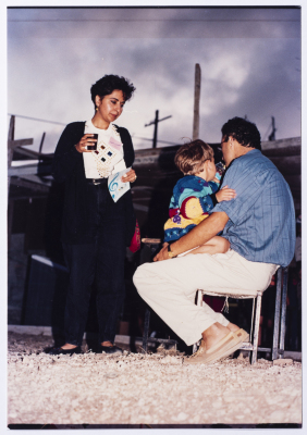 El-Funoun Palestinian Popular Dance Troupe Performing “Talla Wara Talla” (Tableaus) Dance Show at Birzeit Club