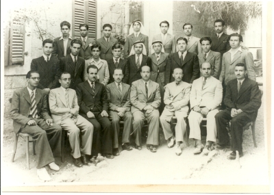 Students and Faculty from Rawdat al-Maaref College, 1940-1944