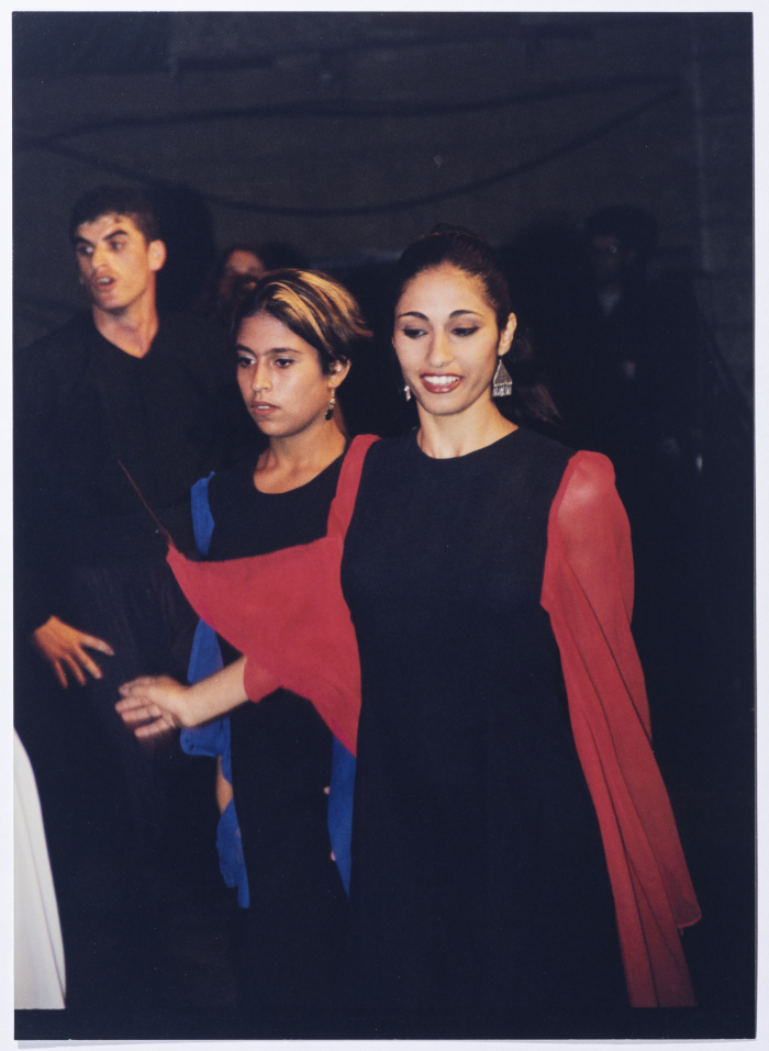 The Folk Arts Band at Birzeit University presents  artistic dances